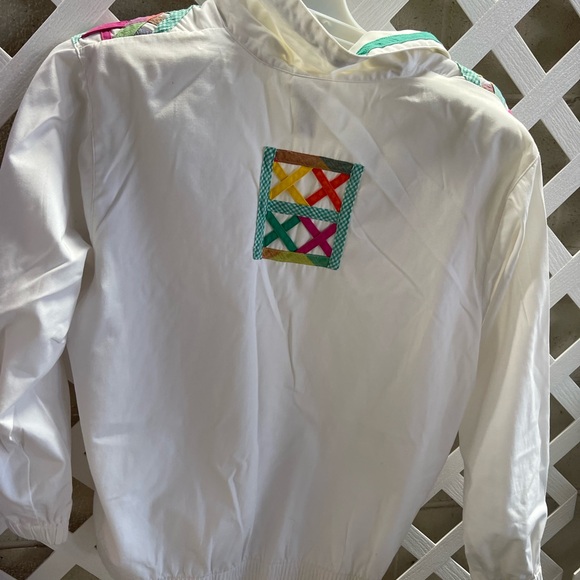 Koret Francisca Jacket 70s Medium Vtg Women’s Bust 22 L 24 Granny Core - Picture 4 of 4